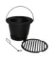 Barbecue BBQ Round Bucket Patt. & Potjie Cooker1.2<6Ltr.